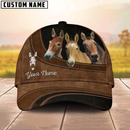 Uni Mule Happiness Customized Name Cap