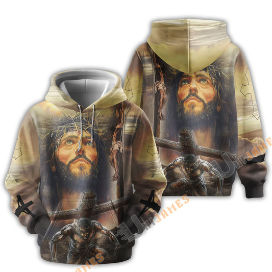 Uni Jesus God Is My Savior Hoodie My Everything Life Of Jesus Hoodie