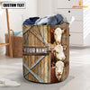 Uni Hereford Barn Custom Name Laundry Basket