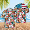UniJames Happiness Floral 3D Hawaiian Shirt (14 Styles)