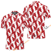 Unique Horse Red Pattern Polo Shirt