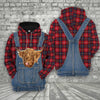 Unique Highland Red Plaid Pattern 3D Shirts