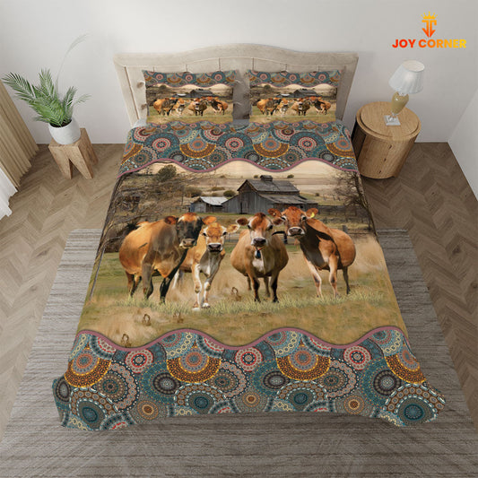 Uni Jersey Vintage 3D Bedding Set