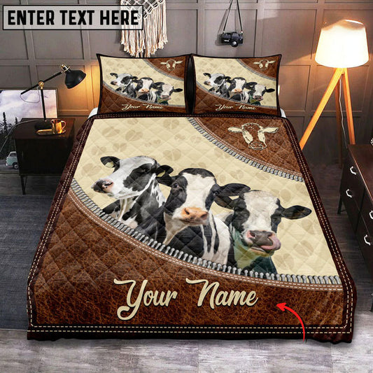 Uni Happiness Holstein Quilt Bedding Set