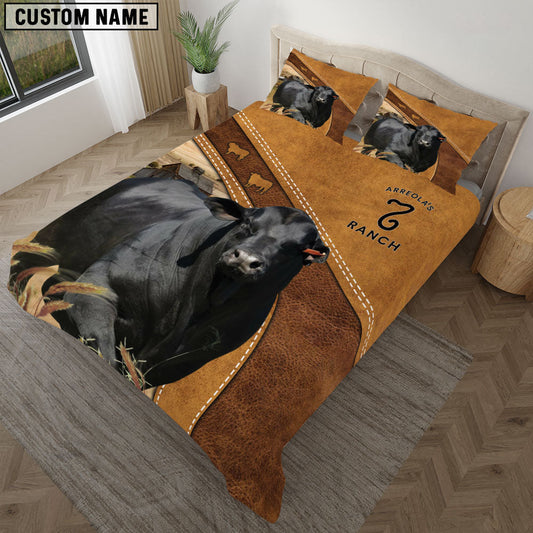 Uni Custom Name Brangus For Customer Bedding Set