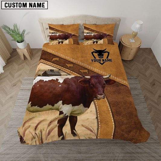 Uni Custom Name Pinzgauer Cattle Bedding set