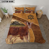 Uni Custom Name Goat Bedding set