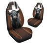 Uni Jesus Black Angus Pattern Car Seat Cover Set