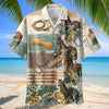 Unijames Thoroughbred Horse Tropical Floral Hawaiian Shirt