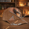 Unijames Personalized Western Horse Leather Style Cap