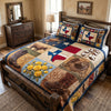 Texas Classic 3-Piece Quilted Bedding Set NCU0NT12776