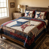 Texas Roots 3-Piece Quilted Bedding Set NCU0NT12787