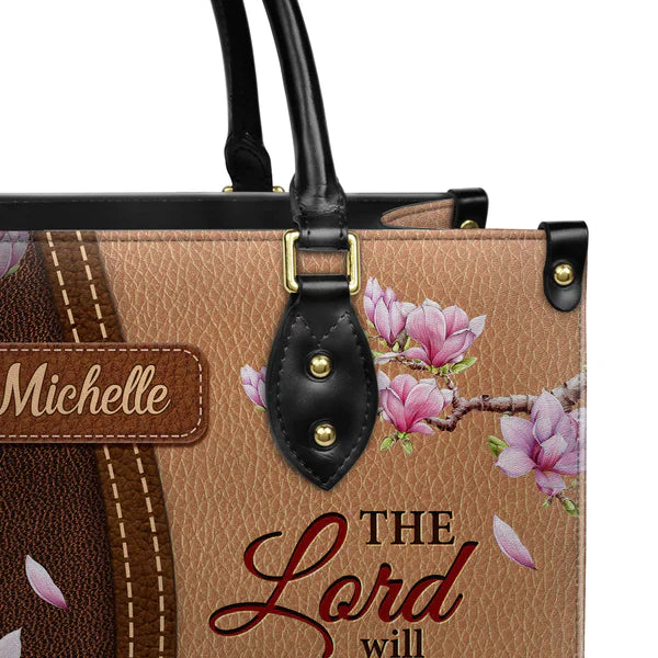 The Lord Will Fight For You Exodus 14 14 Cardinal, Handbag Design, Monogram Leather Handbag, Gifts for Women, CABLTB03271223.