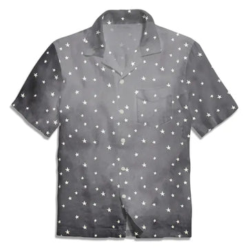 UniJames The Starsbnw Christian Hawaiian Shirt