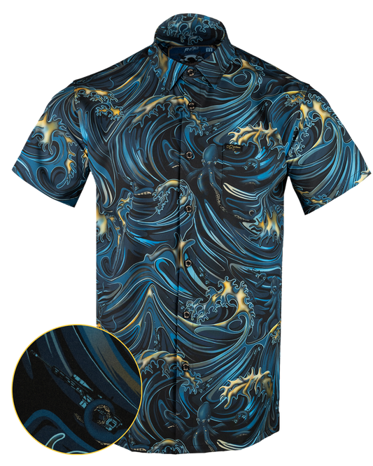 UniJames Comfort The Kraken Button Down For Men