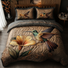 Hummingbird 3-Piece Quilted Bedding Set NCU0VT182