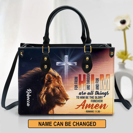To Him Be The Glory Forever, Personalized Gifts, Gifts for Women, Christmas Gift.