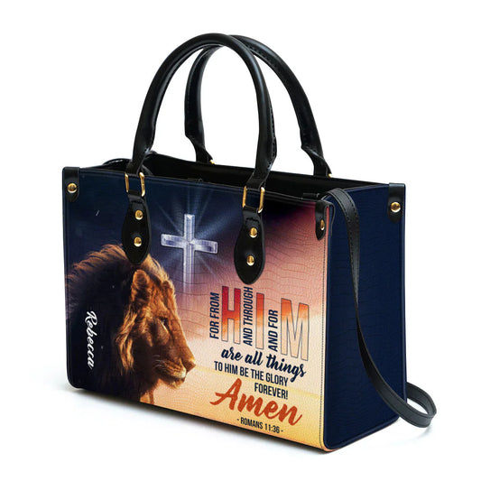To Him Be The Glory Forever, Personalized Gifts, Gifts for Women, Christmas Gift.