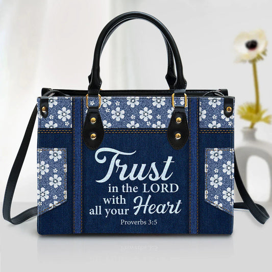 Trust In The Lord With All Your Heart, Personalized Gifts, Gifts for Women.