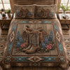 Turquoise Trail 3-Piece Quilted Bedding Set NCU0QD025