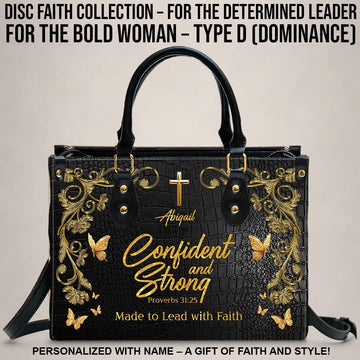Handbags - DISC Faith Collection - Personalized Christian Handbags Inspired by Your God-Given Personality - CAB01160625.