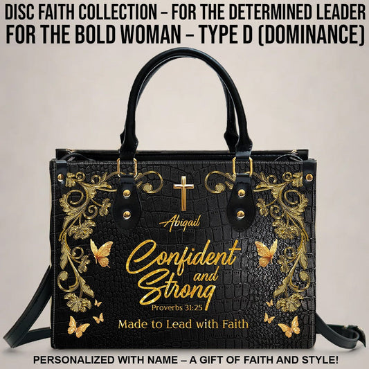 Handbags - DISC Faith Collection - Personalized Christian Handbags Inspired by Your God-Given Personality - CAB01160625.