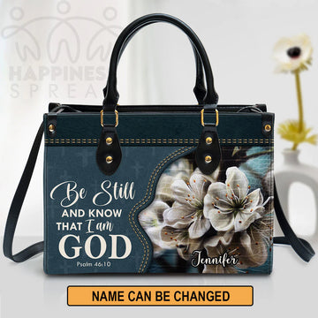 Be Still And Know That I Am God, Personalized Gifts, Gifts for Women.