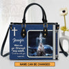 Personalized Hand Bag, I Will Be With You, Personalized Gifts, Gifts for Women.