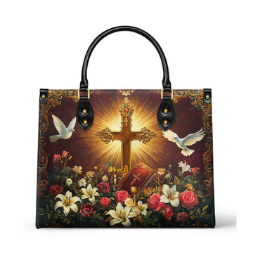 Uni Radiance of the Cross Leather Bag