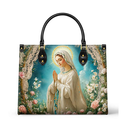 Uni Lady Of Lourdes Leather Bag