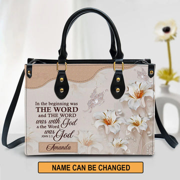The Word Was With God, Personalized Gifts, Gifts for Women.