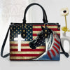 Personalized Hand Bag, American Flag 4th of July, Personalized Gifts, Gifts for Women.