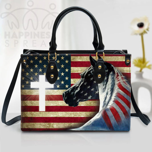 Personalized Hand Bag, American Flag 4th of July, Personalized Gifts, Gifts for Women.