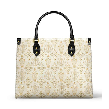 Uni The Ave Maria Pattern Leather Bag