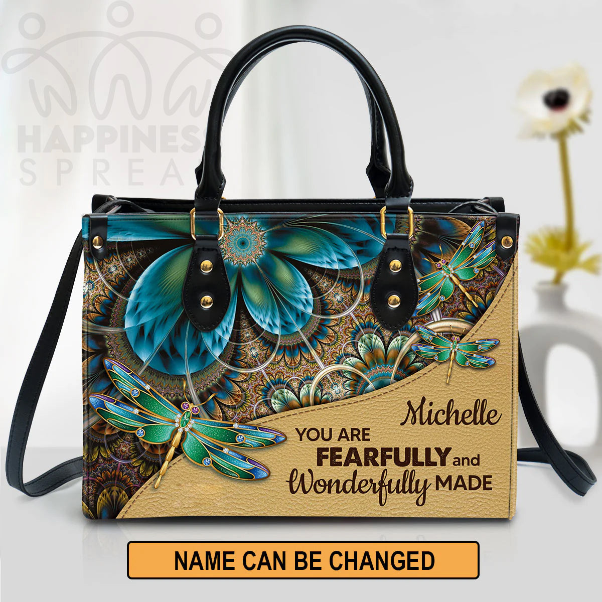 Personalized Hand Bag, You Are Fearfully And Wonderfully Made, Personalized Gifts, Gifts for Women.