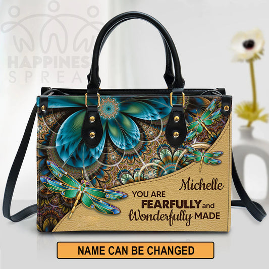 Personalized Hand Bag, You Are Fearfully And Wonderfully Made, Personalized Gifts, Gifts for Women.