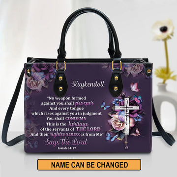No Weapon Formed Against You Shall Prosper, Personalized Gifts, Gifts for Women, Christmas Gift.