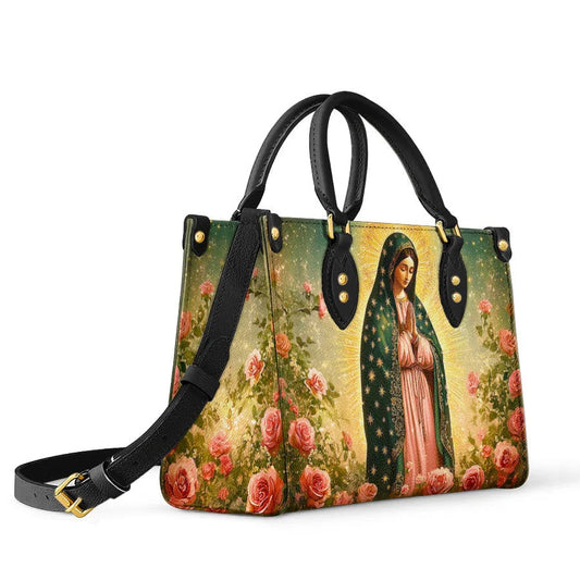 Uni Roses of Guadalupe Leather Bag