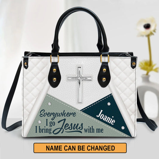Everywhere I Go, I Bring Jesus With Me, Personalized Gifts, Gifts for Women, Christmas Gift.