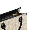 Uni The Ave Maria Pattern Leather Bag