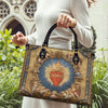 Uni Sacred Heart of Divine Love Leather Bag