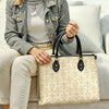 Uni The Ave Maria Pattern Leather Bag