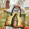 Uni Roses of Guadalupe Leather Bag