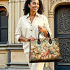 Uni Halo Of Roses Leather Bag