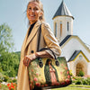 Uni Roses of Guadalupe Leather Bag