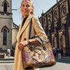 Uni Divine Madonna And Child Leather Bag