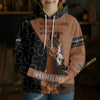 Uni Winter Warmblood Horse Lover Personalized 3D Hoodie