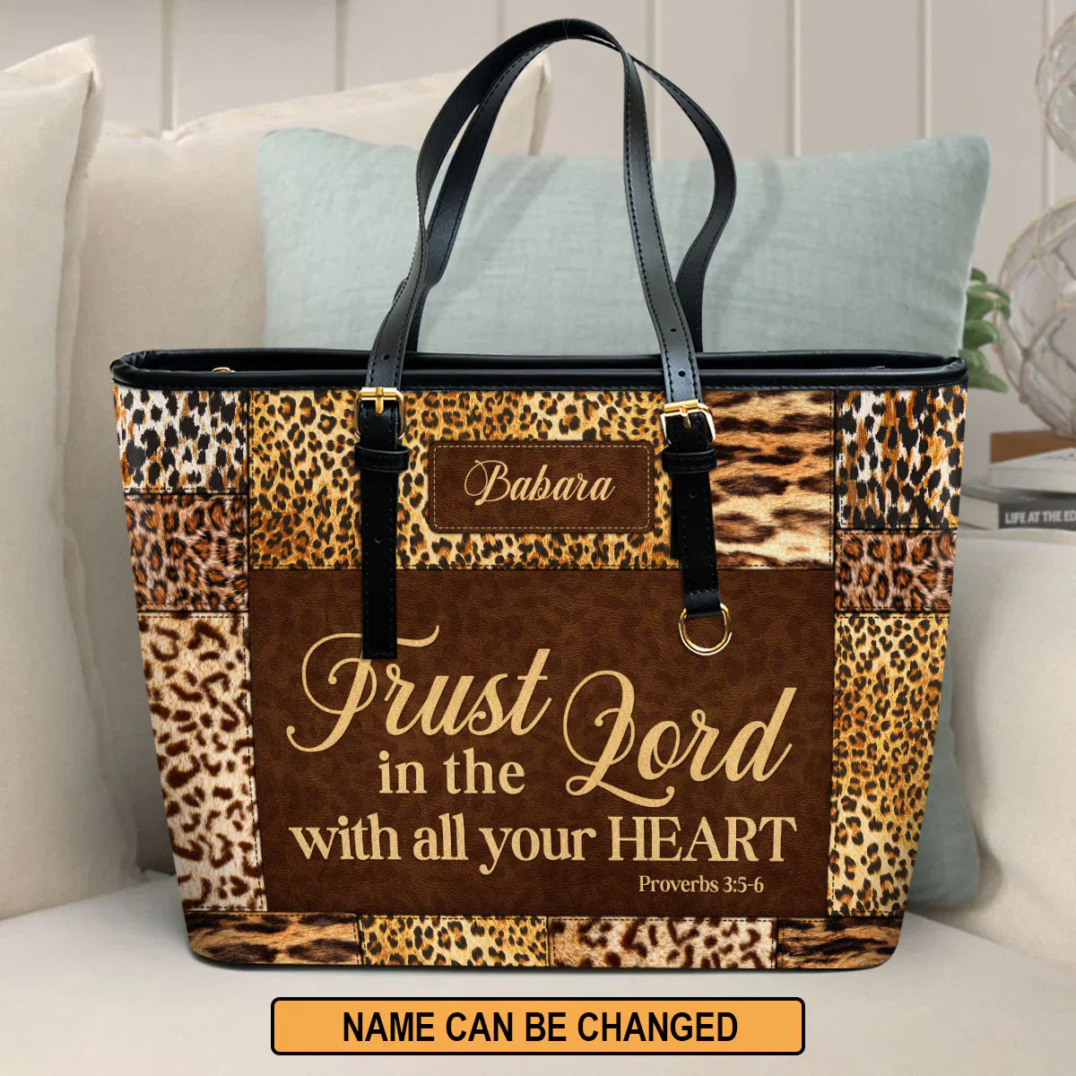 Trust In The Lord With All Your Heart, Proverbs 3:5-6, Personalized Gifts, Gifts for Women.
