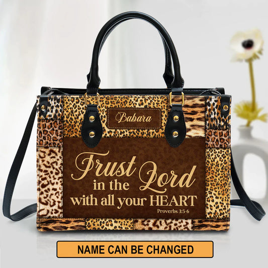 Trust In The Lord With All Your Heart, Proverbs 3:5-6, Personalized Gifts, Gifts for Women.