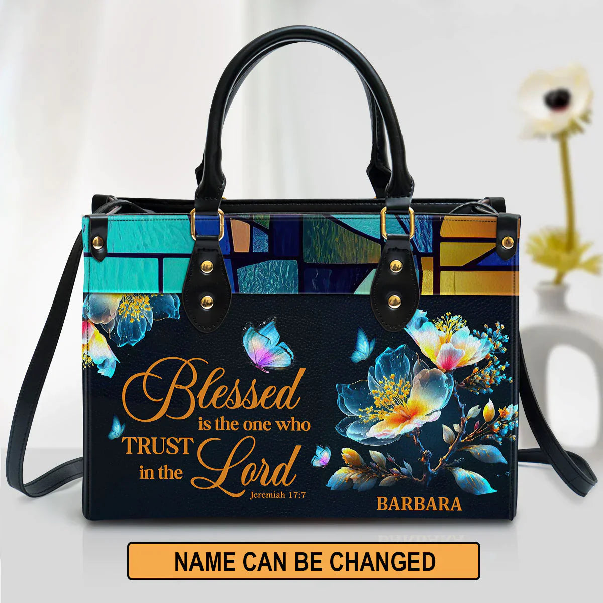 Blessed Is The One Who Trusts In The Lord Jeremiah 17:7, Personalized Gifts, Gifts for Women.